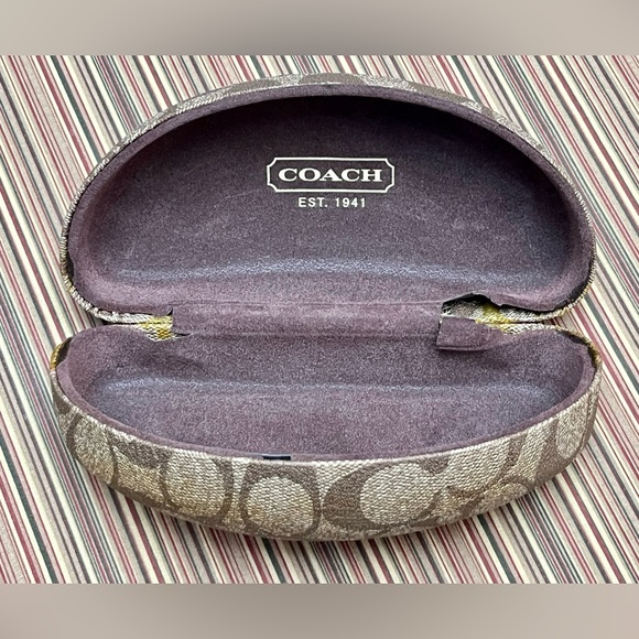 Coach Sofia Signature C Logo Black Sunglasses - Picture 9 of 9